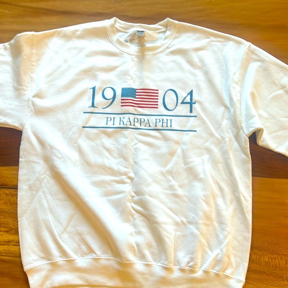 Pi kappa never worn large sweatshirt